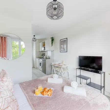 Apartmán Jo 2024 ~ D'orly A Eiffel ~ 18 M² Balcon ~ Parking L'Hay-les-Roses
